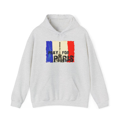 TooLoud Pray for Paris Watercolor Adult Unisex Hoodie Sweatshirt