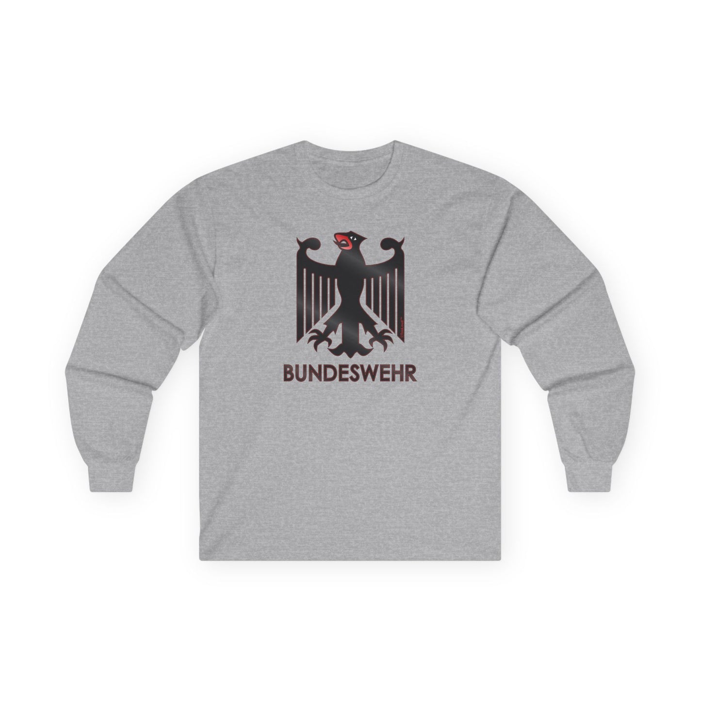 Bundeswehr Logo with Text Adult Long Sleeve Adult Shirt by TOOLOUD