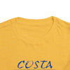 TOOLOUD Costa Rica Flag Toddler T-Shirt