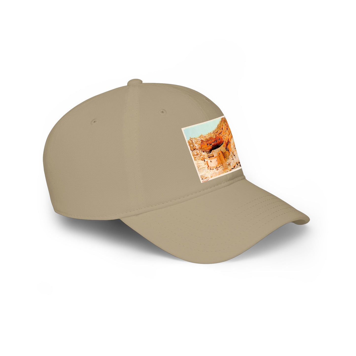 Montezuma Castle Watercolor Adult Baseball Cap Hat by TOOLOUD