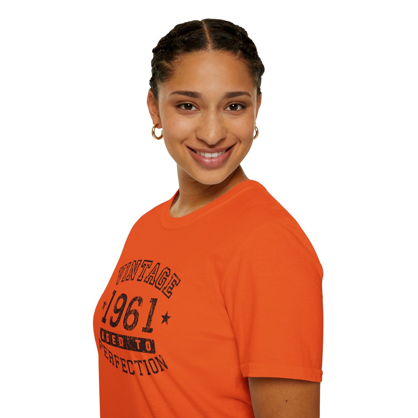 Customized Retro Birth Year Worn-In Unisex Tee for Adults – Exclusively by TooLoud