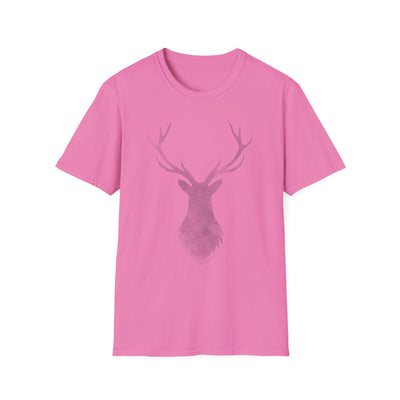 TOOLOUD Majestic Stag Distressed - Premium Adult T-Shirt for the Modern Individual