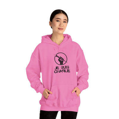 TOOLOUD Je Suis Charlie Hooded Unisex Sweatshirt