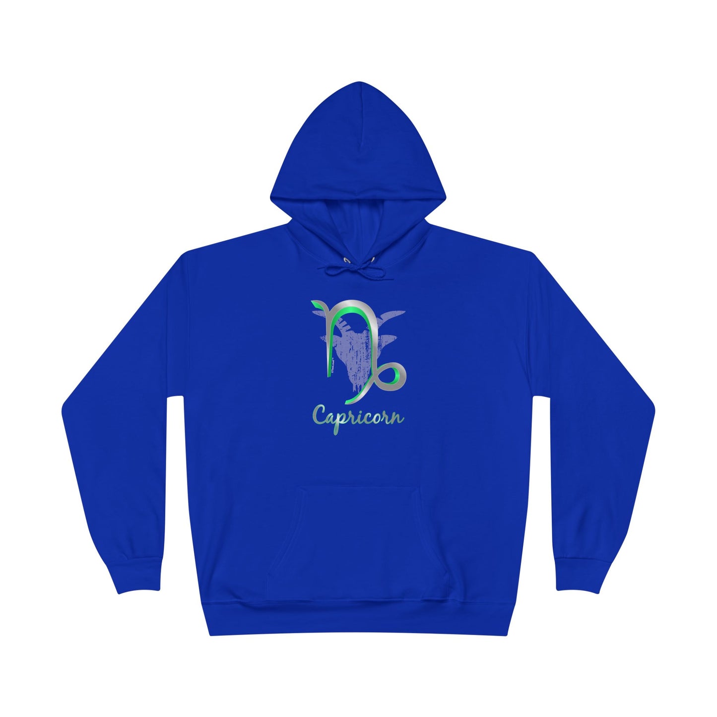 Capricorn Symbol Dark Pullover Hoodie Sweatshirt by TOOLOUD™