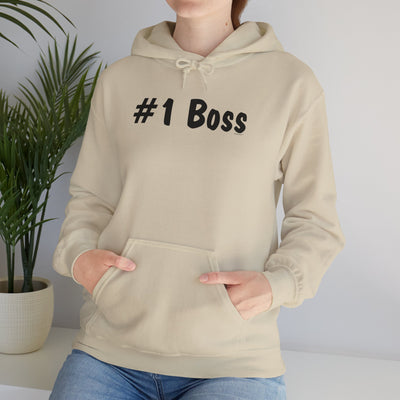 TooLoud #1 Boss Text - Boss Day Unisex Hoodie Sweatshirt