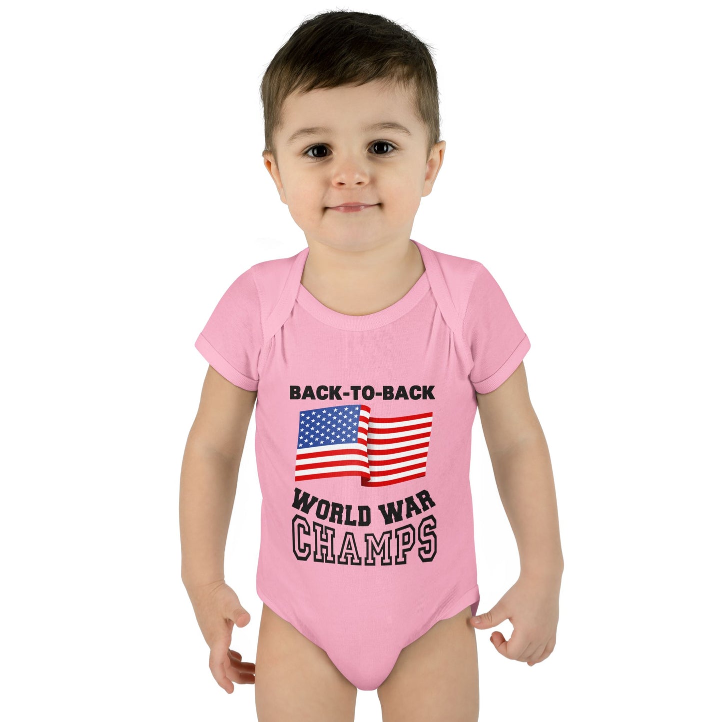 Back to Back World War Champs Infant Onesie by TOOLOUD