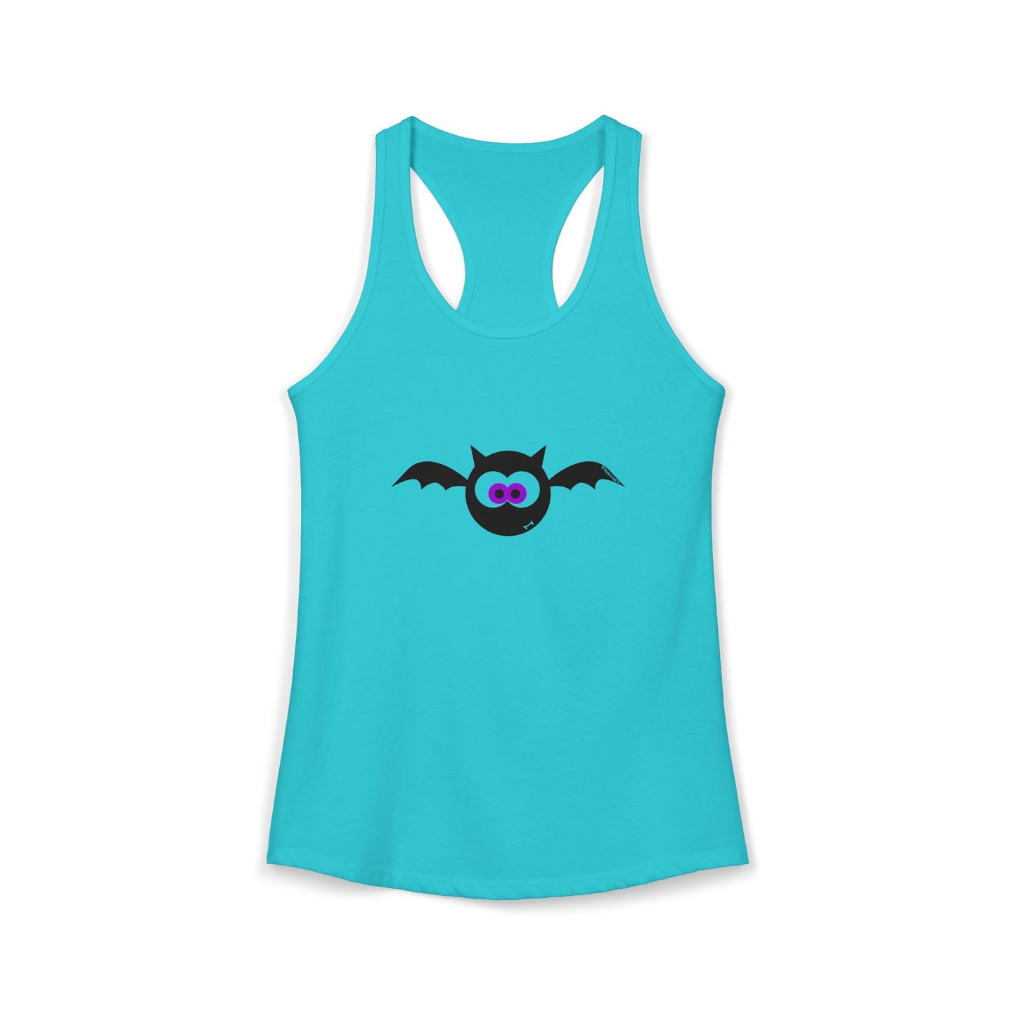 Vampire Bat Halloween Women's Racerback Tank Top by TOOLOUD