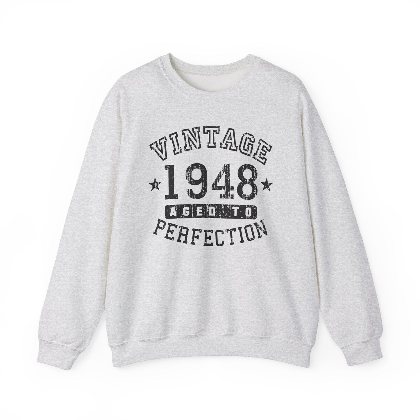 1948 - Vintage Birth Year Sweatshirt Adults Unisex by TOOLOUD
