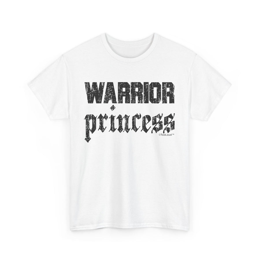 TooLoud Warrior Princess Script Women’s T-Shirt