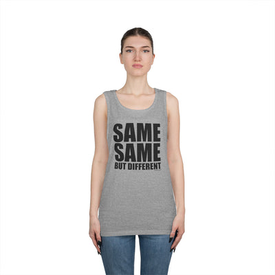 TOOLOUD Same Same But Different Unisex Heavy Loose Tank Top