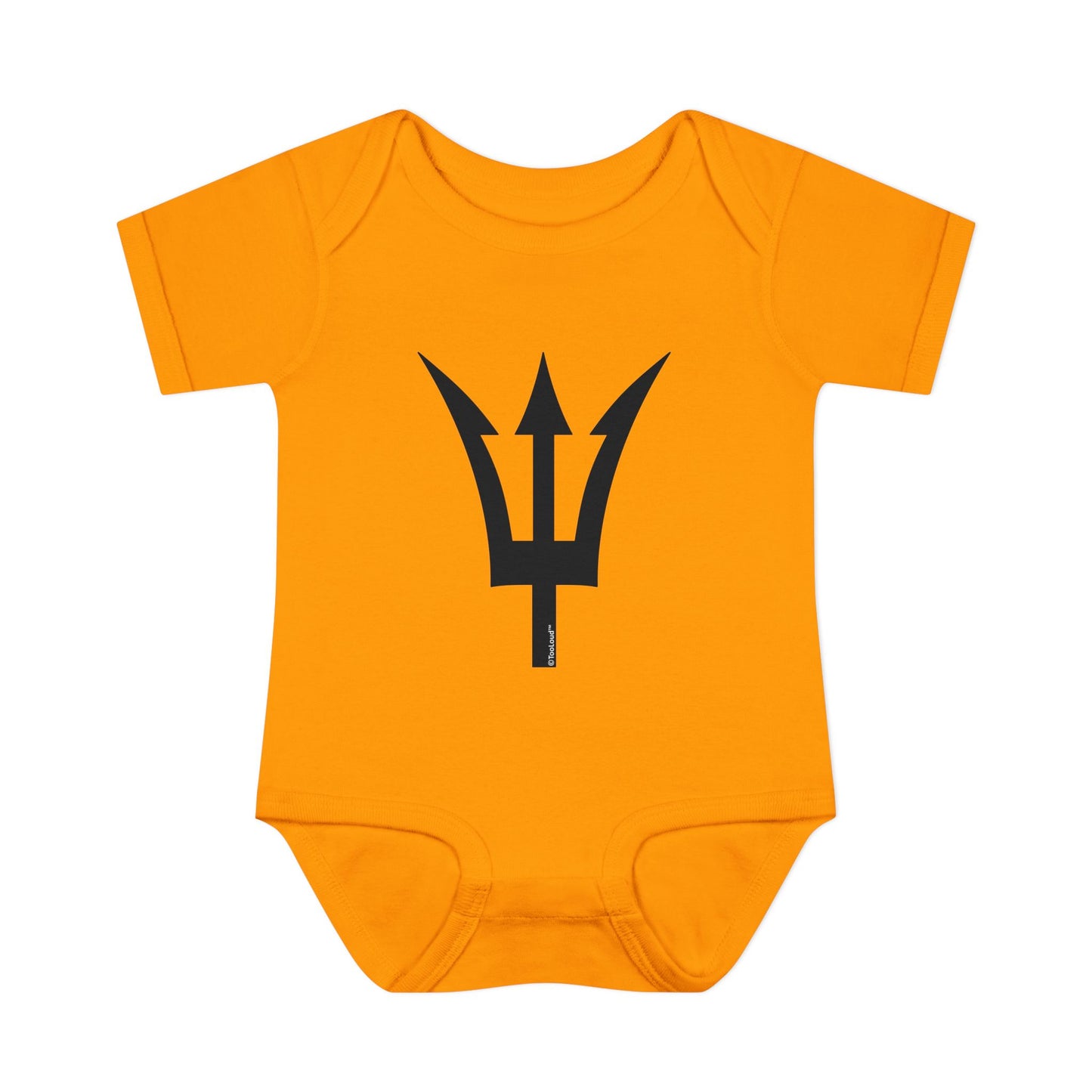 Trident of Poseidon Baby Romper Bodysuit by TOOLOUD