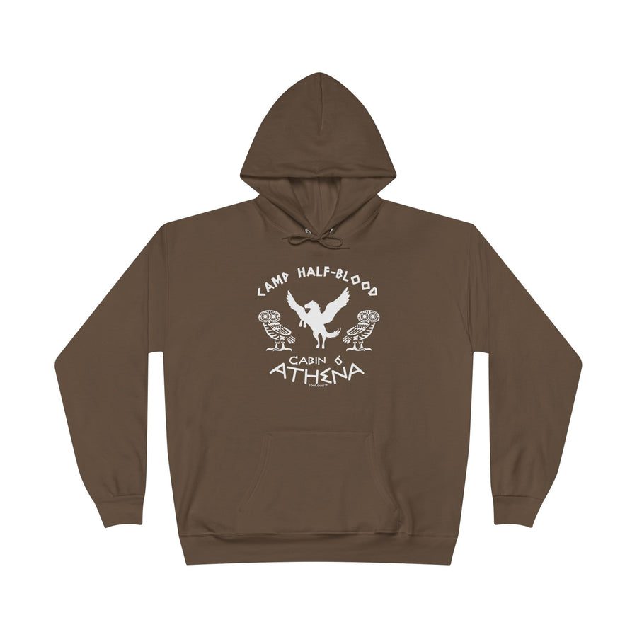 TOOLOUD Camp Half-Blood Cabin 6 Athena Dark Hoodie Sweatshirt