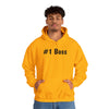 TooLoud #1 Boss Text - Boss Day Unisex Hoodie Sweatshirt