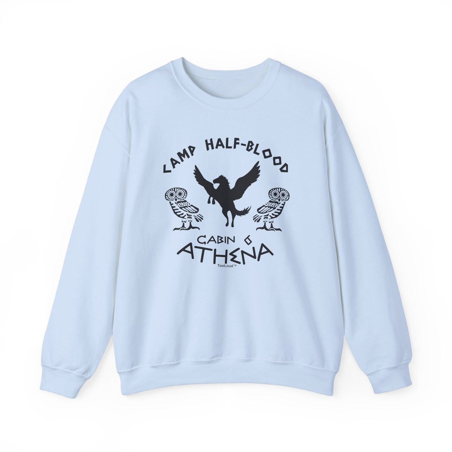 Camp Half Blood Cabin 6 Athena Adult Unisex Sweatshirt by TOOLOUD