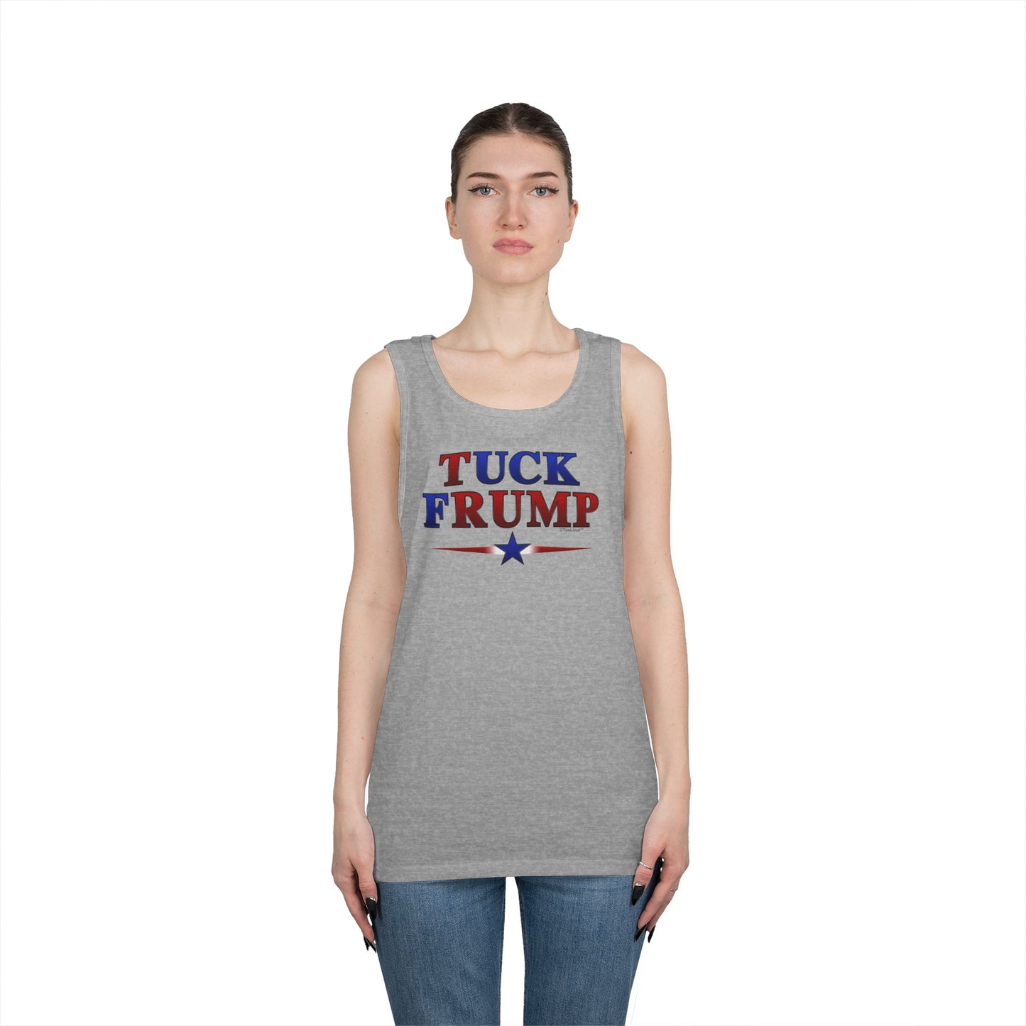 Tuck Frump Unisex Tank Top Shirt by TOOLOUD