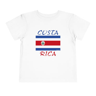 TOOLOUD Costa Rica Flag Toddler T-Shirt