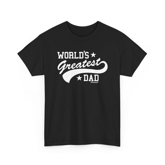 World's Greatest Dad – Sport Style Adult Dark T-Shirt by TOOLOUD