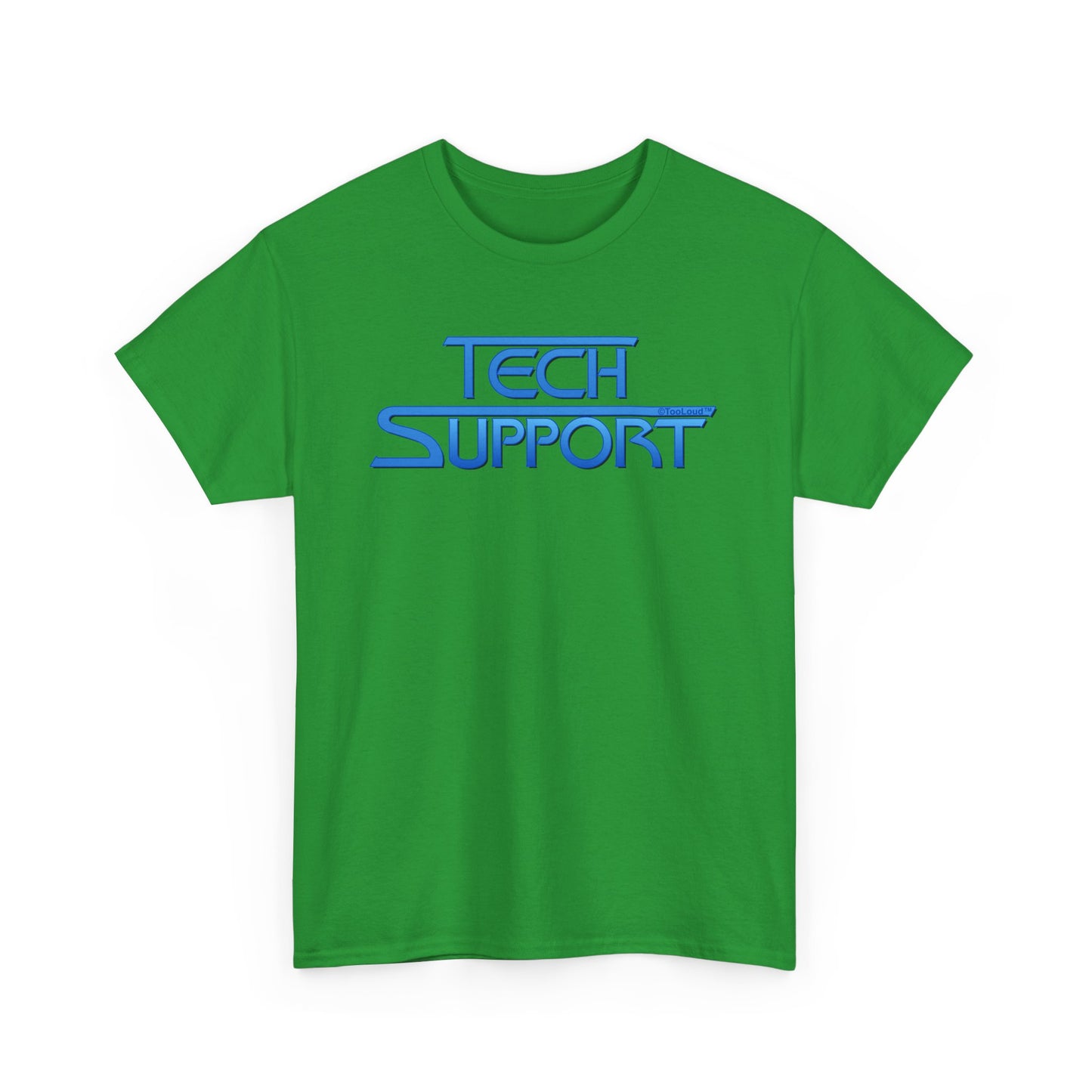 Tech Support Logo Unisex Cotton Tee T-Shirt by TOOLOUD