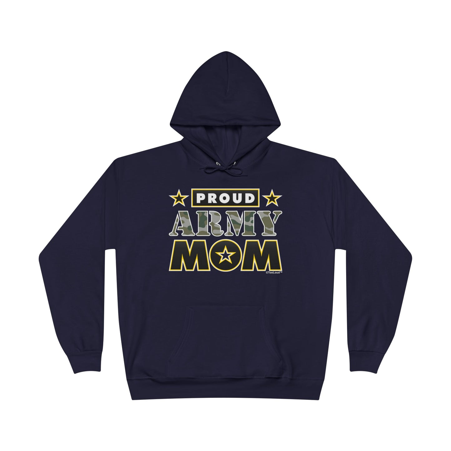 Proud Army Mom Dark Sweatshirt Hoodie by TOOLOUD™
