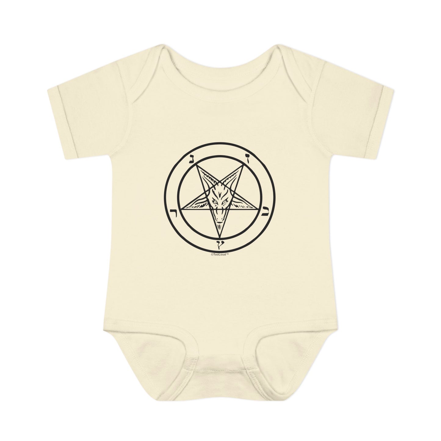 Sigil of Baphomet Baby Romper Bodysuit by TOOLOUD