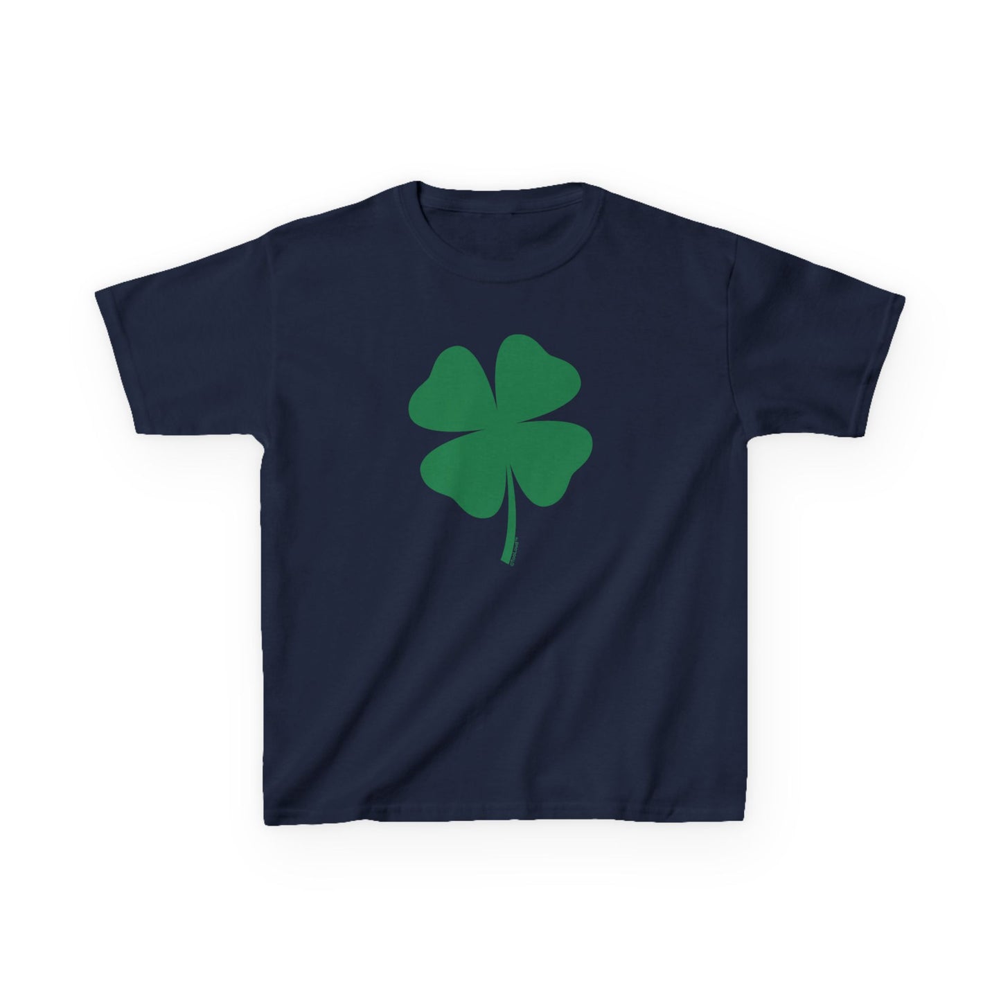 Lucky Four Leaf Clover St. Patrick's Day Children's T-Shirt by TOOLOUD