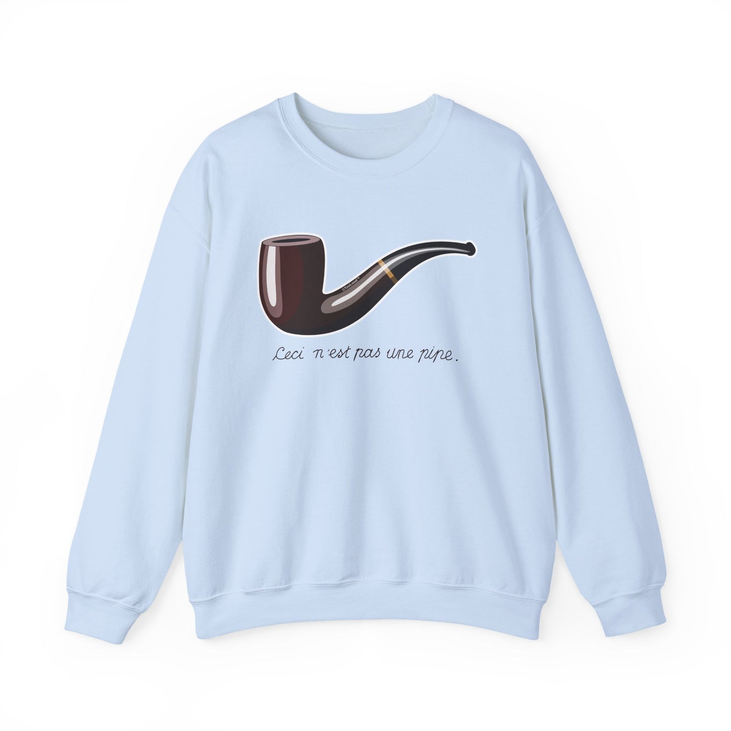 Ceci N’est Pas une Pipe Adult Sweatshirt by TOOLOUD