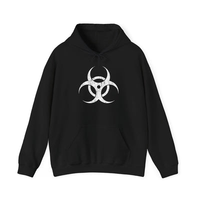 Biohazard Symbol - Vintage Apocalypse Hoodie Sweatshirt