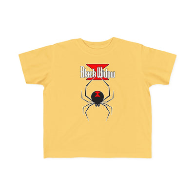 Black Widow Spider Design - Logo Toddler T-Shirt By TOOLOUD