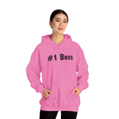 TooLoud #1 Boss Text - Boss Day Unisex Hoodie Sweatshirt