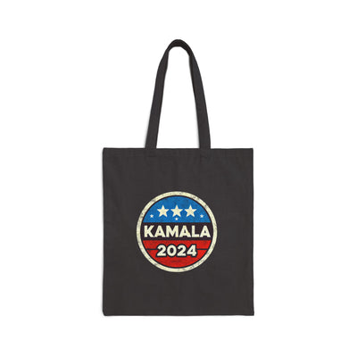 Kamala Harris 2024 Cotton Canvas Tote Bag