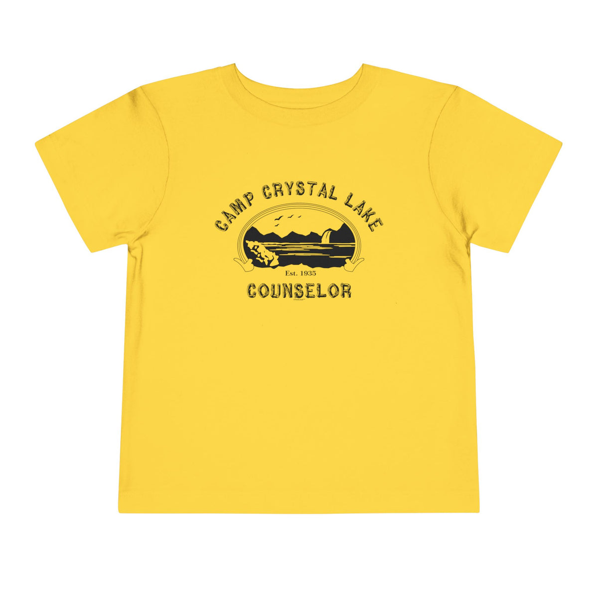Camp Crystal Lake Counselor – Friday 13 Toddler T-Shirt by TOOLOUD