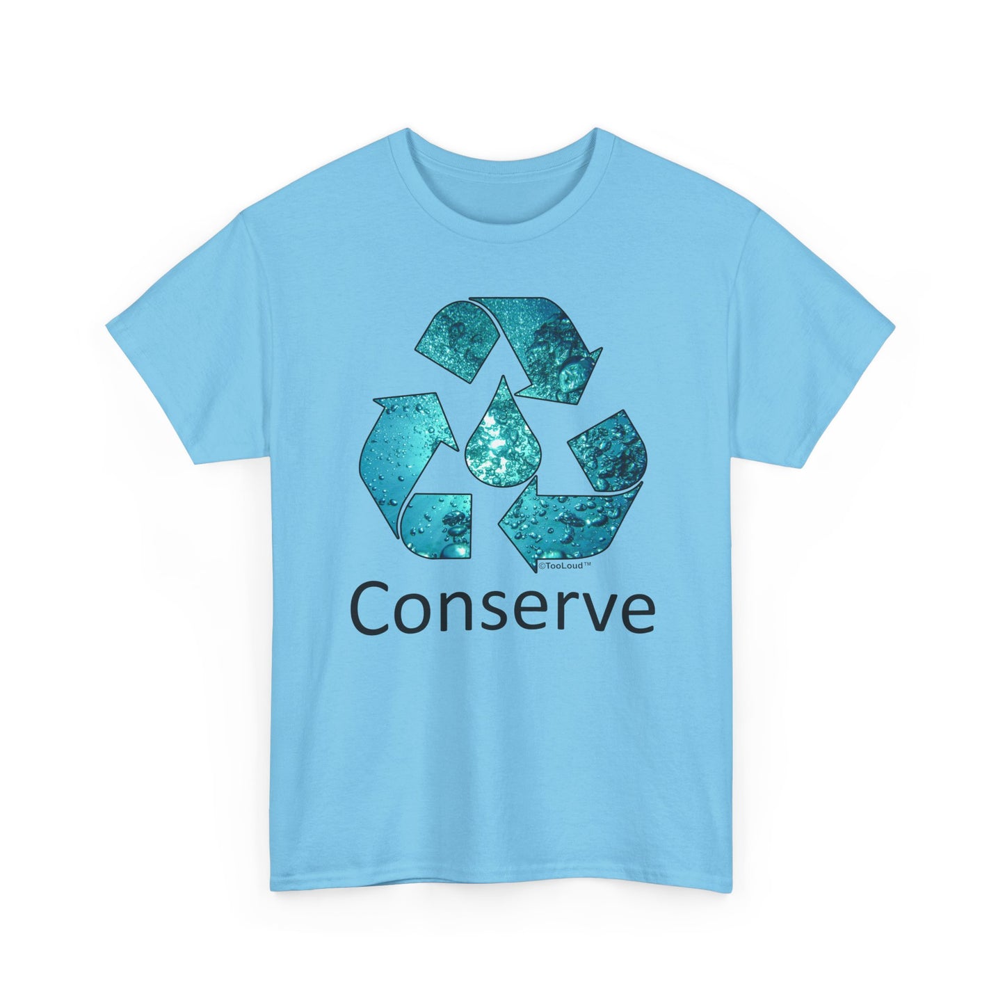 Sustainable Water Conservation Adult T-Shirt by TOOLOUD
