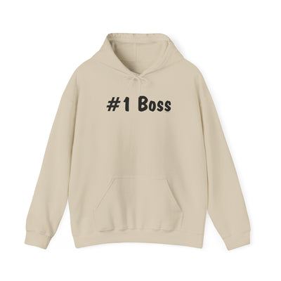 TooLoud #1 Boss Text - Boss Day Unisex Hoodie Sweatshirt