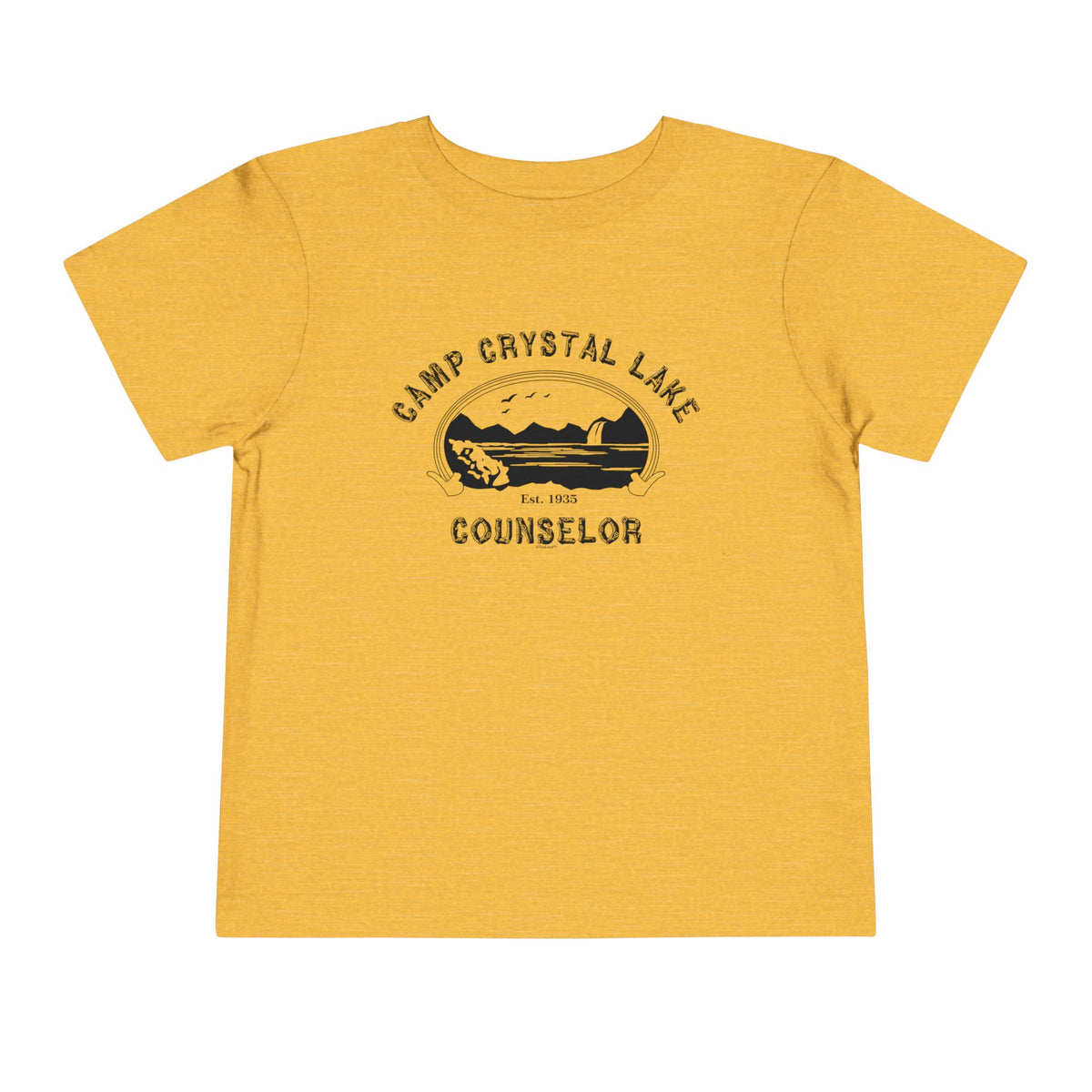 Camp Crystal Lake Counselor – Friday 13 Toddler T-Shirt by TOOLOUD