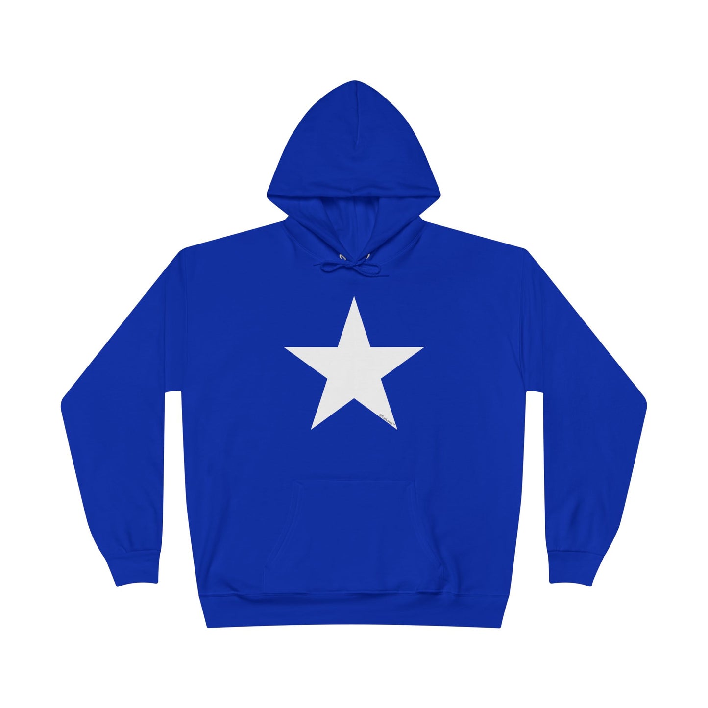 White Star Dark Adult Hoodie Sweatshirt by TOOLOUD