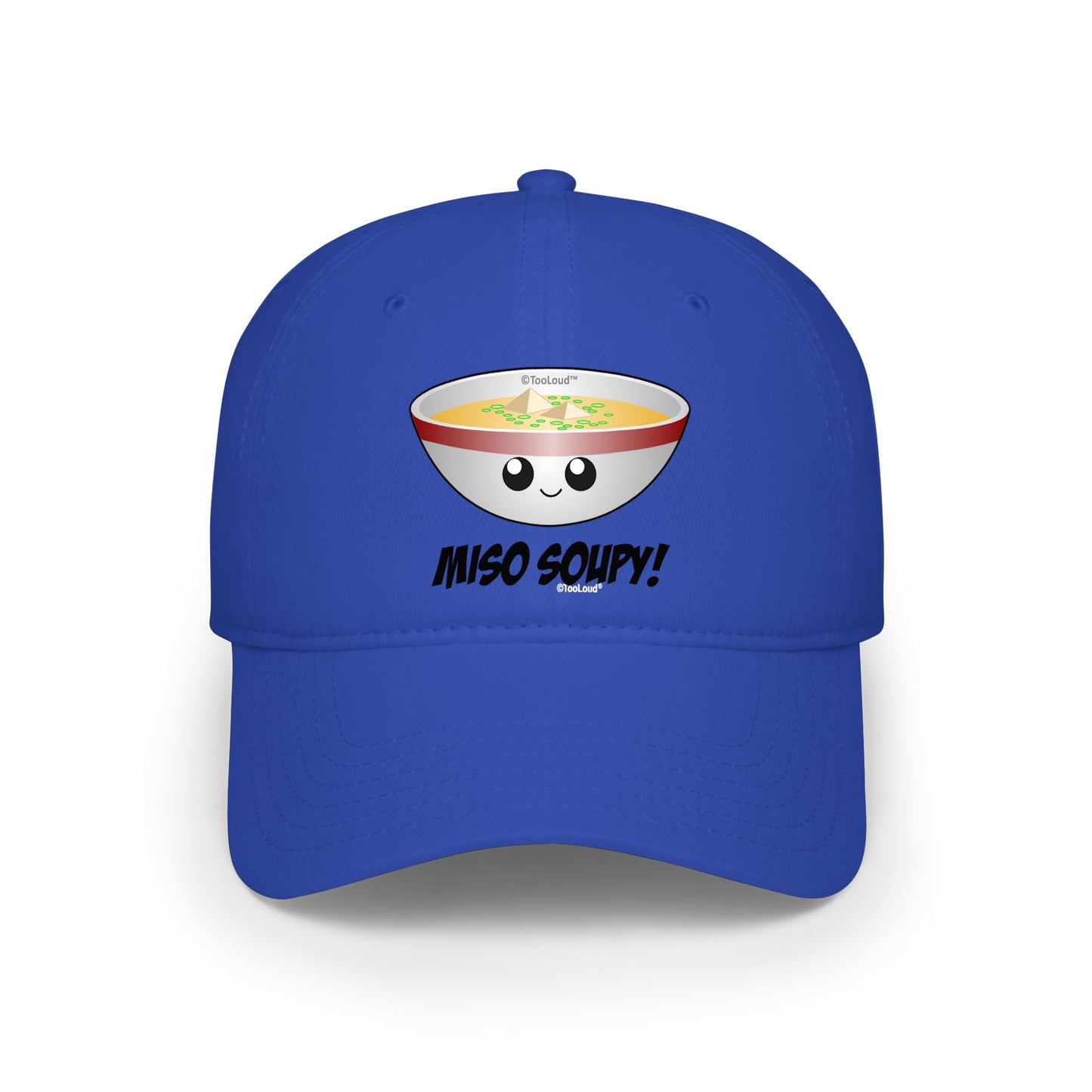 Miso Soupy – Cute Miso Soup Bowl Adult Baseball Cap Hat by TOOLOUD