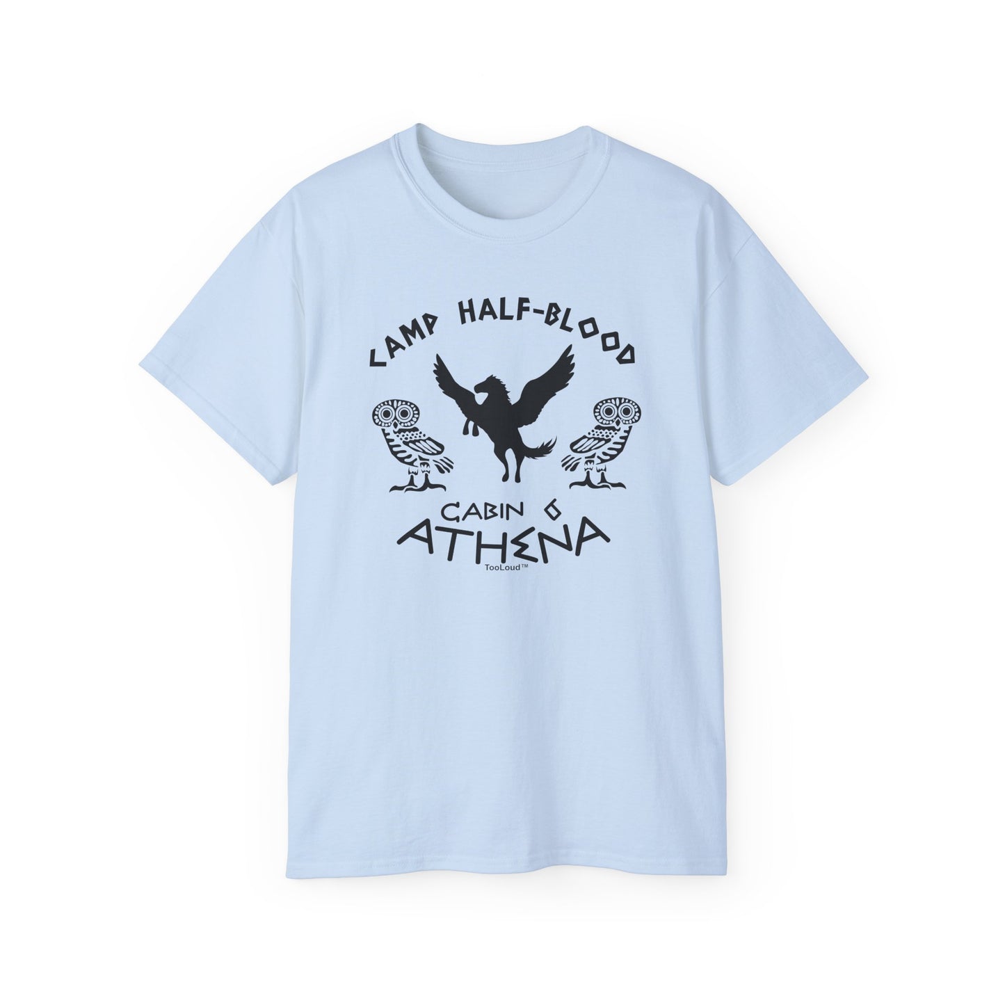 TOOLOUD Camp Half-Blood Cabin 6 Athena Women's T-Shirt (Style 2000)