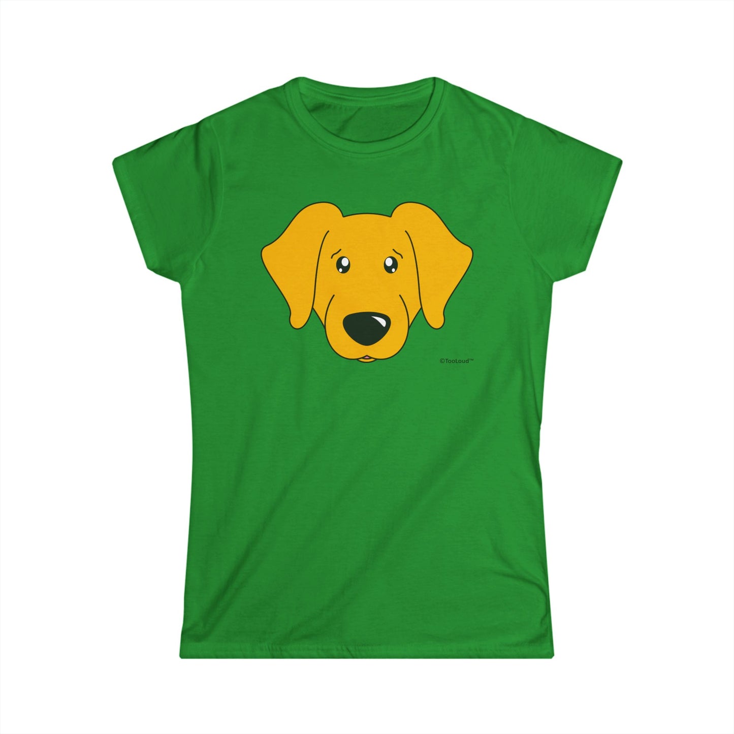 Cute Yellow Labrador Retriever Dog Juniors T-Shirt by TOOLOUD