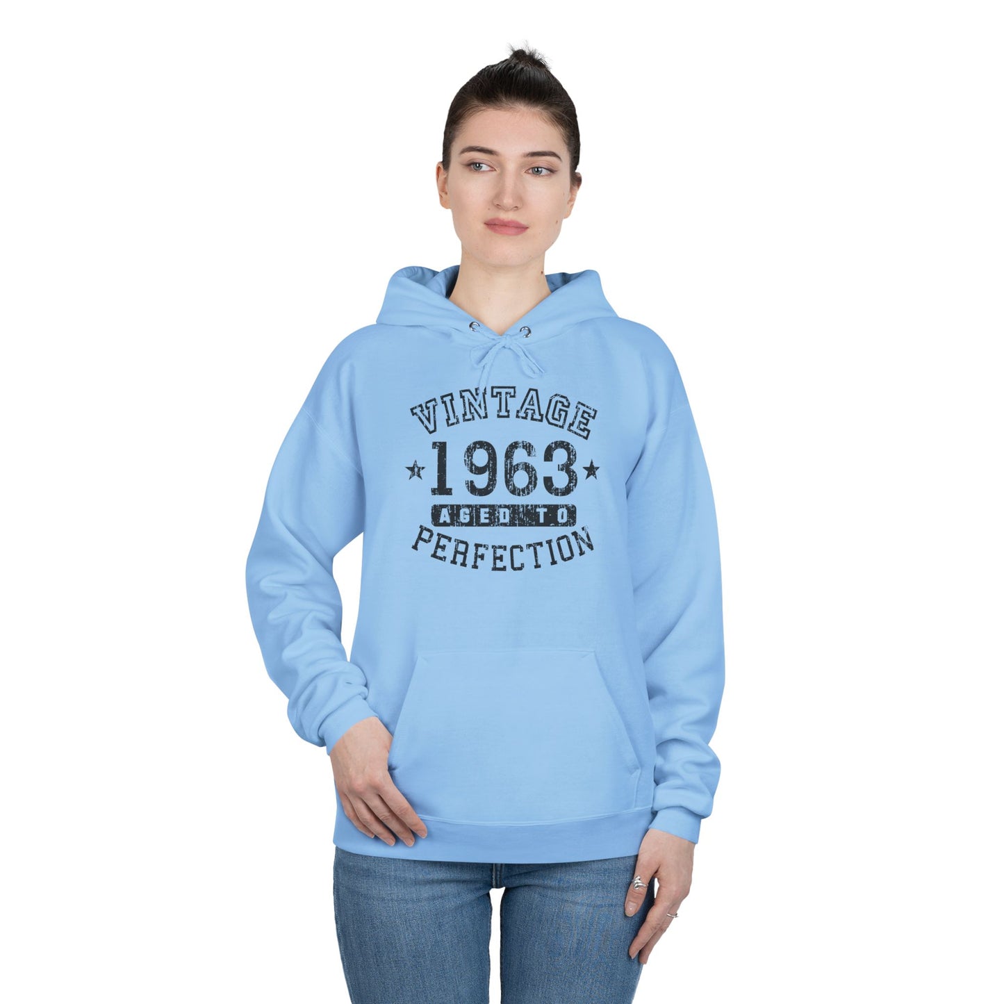 1963 – Vintage Birth Year Hoodie Sweatshirt by TOOLOUD