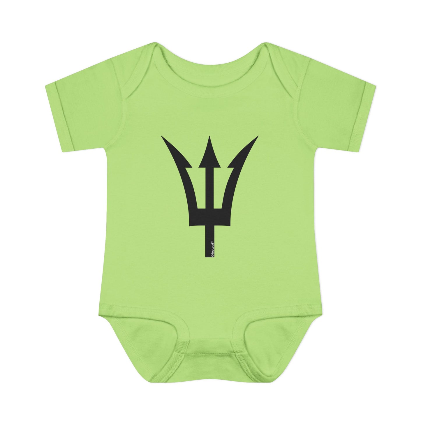 Trident of Poseidon Baby Romper Bodysuit by TOOLOUD