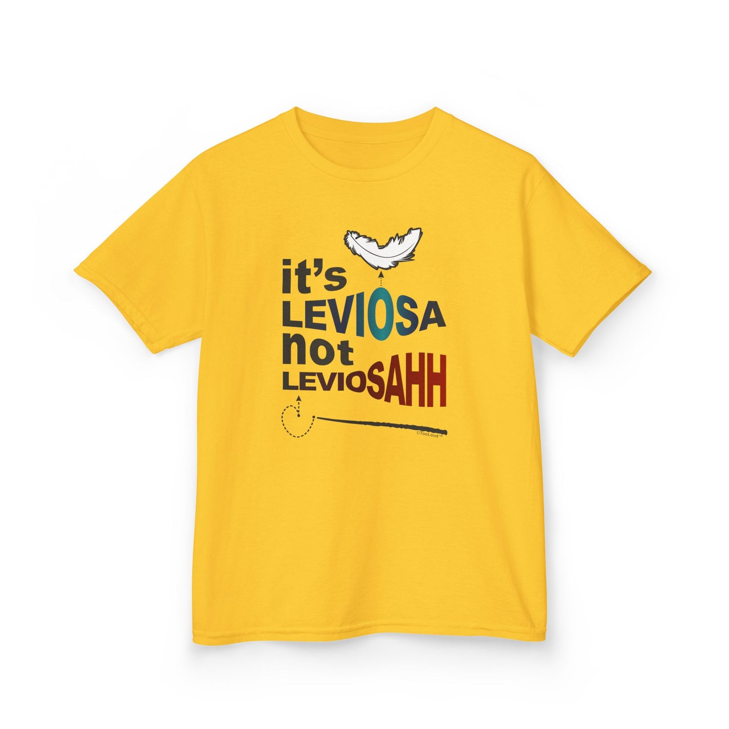 It’s Leviosa, Not LeviosAHH – Children’s T-Shirt by TOOLOUD