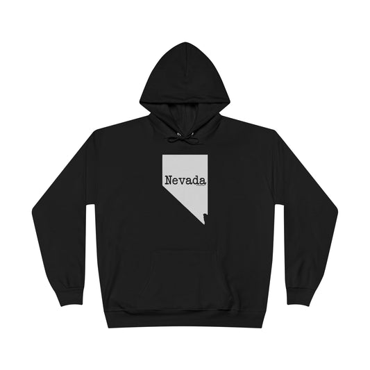 Nevada – United States Shape Dark Pullover Hoodie Sweatshirt by TOOLOUD