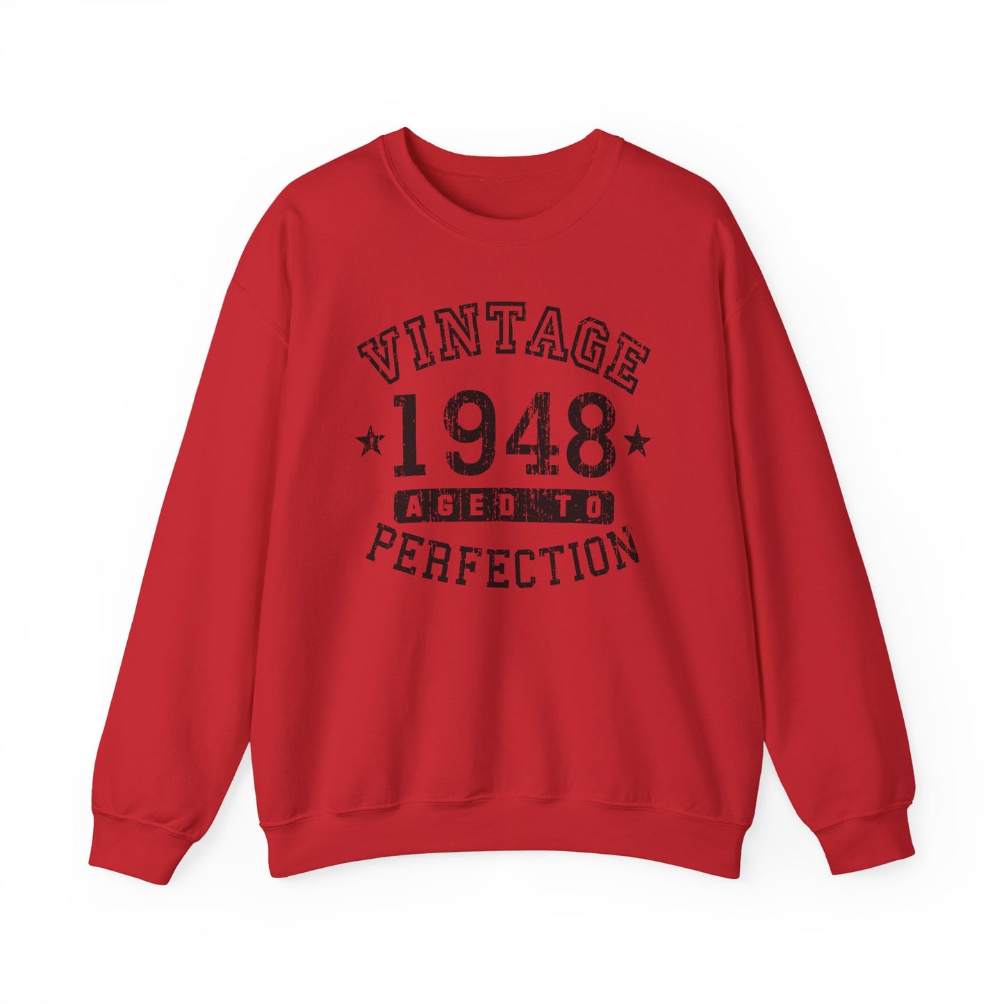 1948 - Vintage Birth Year Sweatshirt Adults Unisex by TOOLOUD
