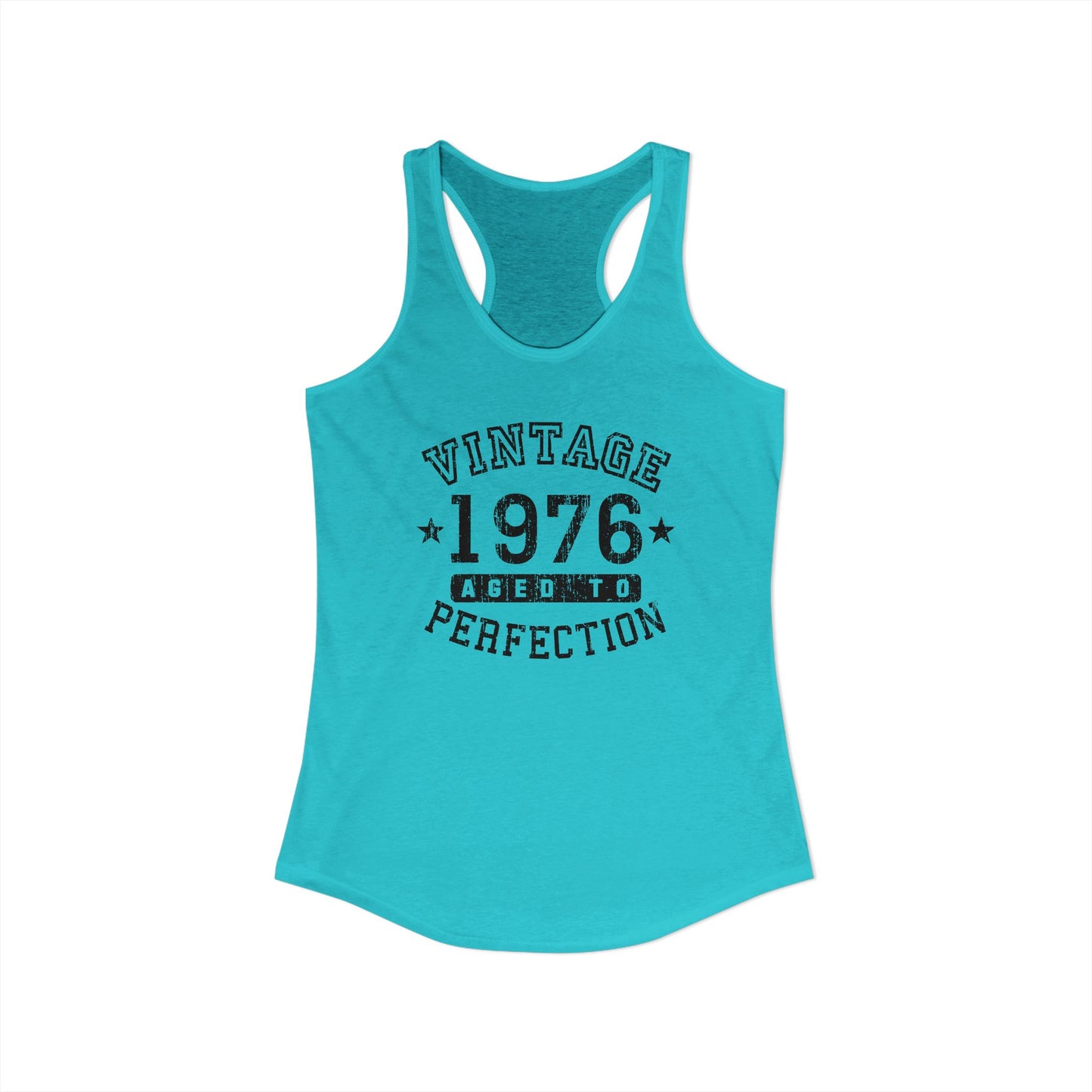 1976 – Vintage Birth Year Women’s Racerback Tank Top by TOOLOUD