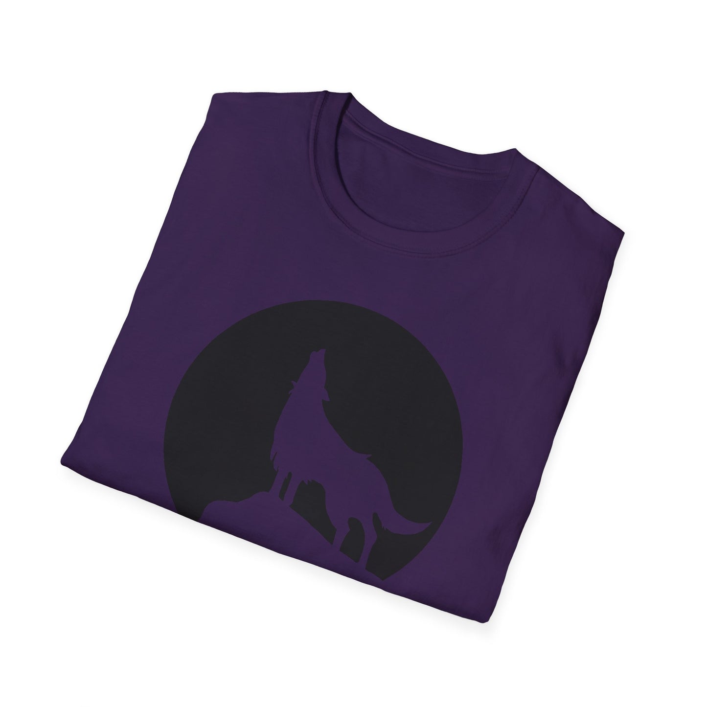 Wolf Howling at the Moon – Design #1 Women’s T-Shirt by TOOLOUD