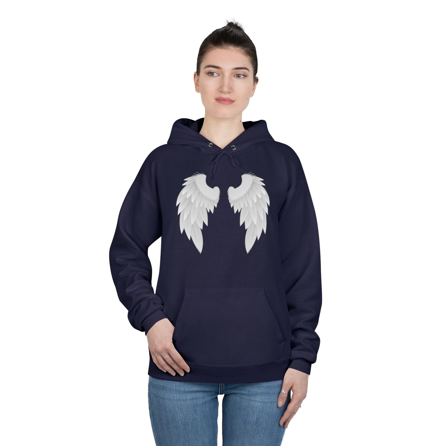 Epic Angel Wings Design Hoodie Pullover Sweatshirt by TOOLOUD