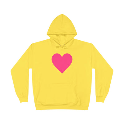 TOOLOUD Big Pink Heart Valentine's Day Unisex Hoodie Sweatshirt