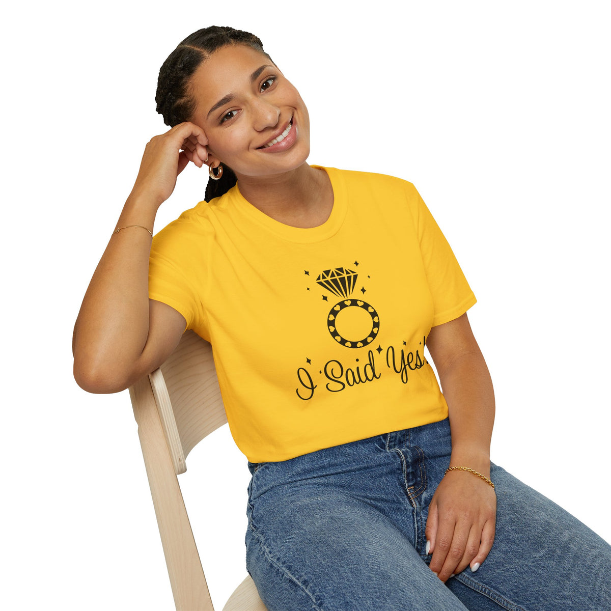 I Said Yes – Diamond Ring Women's T-Shirt by TOOLOUD