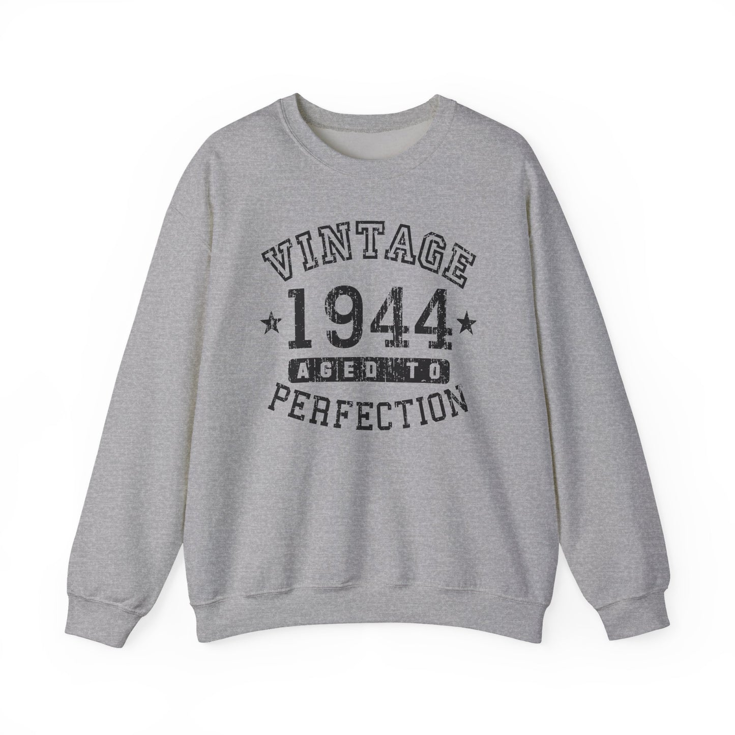 1944 - Vintage Birth Year Sweatshirt Adults Unisex by TOOLOUD