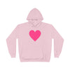 TOOLOUD Big Pink Heart Valentine's Day Unisex Hoodie Sweatshirt